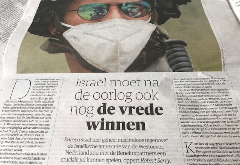 Afbeelding EU Member States can still avert Israel's annexation plans, says UPH chairman in op-ed